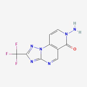 7-amino-2-(trifluoromethyl)pyrido[3,4-e][1,2,4]triazolo[1,5-a]pyrimidin-6(7H)-one