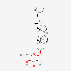 molecular formula C₃₅H₅₈O₆ B1147495 25,26-Dehydro beta-Sitosterol beta-D-Glucoside CAS No. 4281-99-6