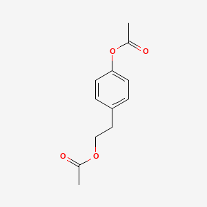 molecular formula C₁₂H₁₄O₄ B1147504 4-(2-乙酰氧基-乙基)苯基乙酸酯 CAS No. 60037-42-5