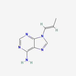 molecular formula C8H9N5 B1147508 9-丙烯基腺嘌呤 CAS No. 4121-40-8