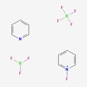 molecular formula C10H10B2F8N2 B1147537 1-Fluoropyridiniumpyridineheptafluorodiborate CAS No. 131307-35-2