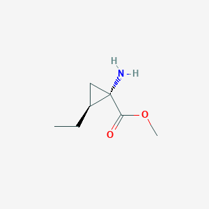 (1S,2S)-Methyl 1-amino-2-ethylcyclopropanecarboxylate