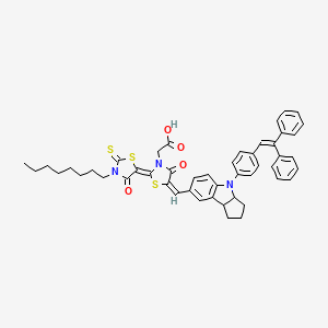 molecular formula C₄₈H₄₇N₃O₄S₃ B1147548 rac D-205 Dye CAS No. 1093486-14-6