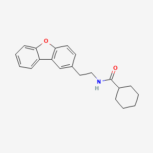 Cyclohexanecarboxamide, N-(2-benzo[b]benzofuran-2-ylethyl)-