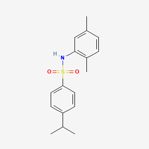 Benzenesulfonamide, N-(2,5-dimethylphenyl)-4-(1-methylethyl)-