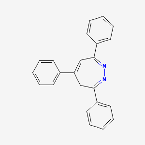 3,5,7-Triphenyl-4H-1,2-diazepine