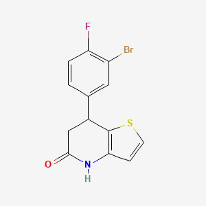 7-(3-bromo-4-fluorophenyl)-6,7-dihydrothieno[3,2-b]pyridin-5(4H)-one