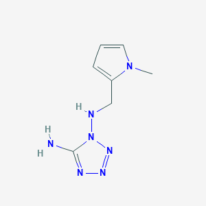 N~1~-[(1-methyl-1H-pyrrol-2-yl)methyl]-1H-tetrazole-1,5-diamine