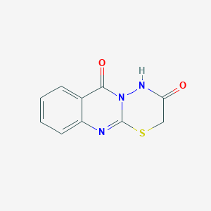 2H,6H-[1,3,4]thiadiazino[2,3-b]quinazoline-3,6(4H)-dione