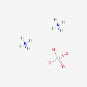 molecular formula Cr-H2-O4.2H3-N B1147706 铬酸铵粉末 CAS No. 7788-98-9