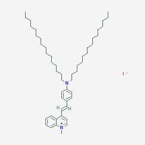 B1147715 4-(p-Dihexadecylaminostyryl)-N-methylquinolinium iodide CAS No. 135367-81-6