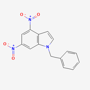 1-benzyl-4,6-dinitro-1H-indole