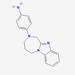 4-(4,5-dihydro-1H-[1,4]diazepino[1,2-a]benzimidazol-2(3H)-yl)aniline