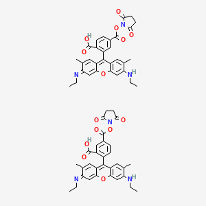 molecular formula C31H29N3O7 B1147781 5(6)-CR6G NHS 酯 CAS No. 349672-89-5