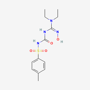 N-({[(diethylamino)(hydroxyimino)methyl]amino}carbonyl)-4-methylbenzenesulfonamide