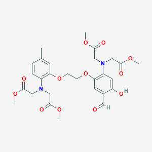 molecular formula C28H34N2O12 B1147797 5-甲酰基-4-羟基-5'-甲基-BAPTA 四甲酯 CAS No. 124903-67-9