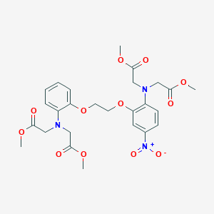 molecular formula C26H31N3O12 B1147801 5-硝基 BAPTA 四甲基酯 CAS No. 172646-43-4
