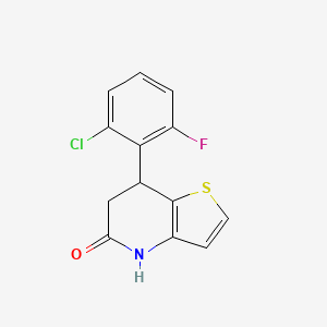 7-(2-chloro-6-fluorophenyl)-6,7-dihydrothieno[3,2-b]pyridin-5(4H)-one