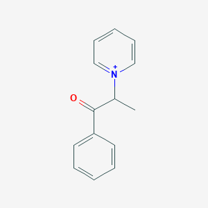 1-(1-Oxo-1-phenylpropan-2-yl)pyridinium