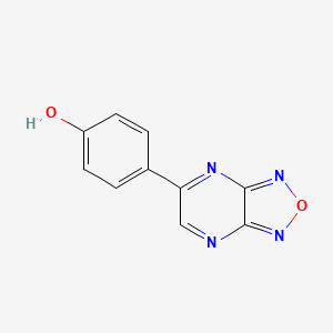 4-([1,2,5]Oxadiazolo[3,4-b]pyrazin-5-yl)phenol