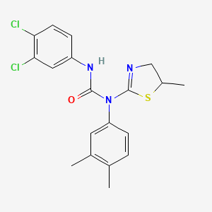 3-(3,4-Dichlorophenyl)-1-(5-methyl-2-thiazolin-2-yl)-1-(3,4-xylyl)urea