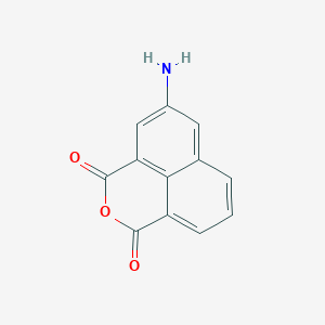 molecular formula C12H7NO3 B11478721 5-Aminobenzo[DE]isochromene-1,3-dione CAS No. 23204-38-8