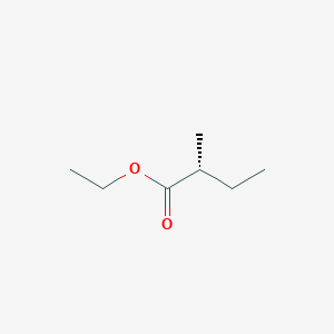 molecular formula C7H14O2 B1147893 （2R）-2-甲基丁酸乙酯 CAS No. 40917-00-8