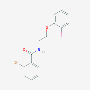 2-bromo-N-[2-(2-fluorophenoxy)ethyl]benzamide