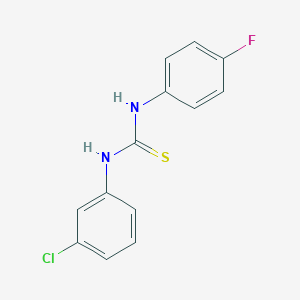 1-(3-Chlorophenyl)-3-(4-fluorophenyl)thiourea