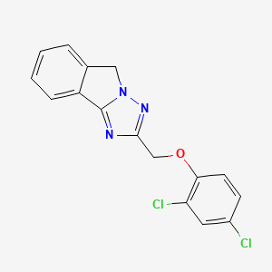 5H-[1,2,4]Triazolo[5,1-a]isoindole, 2-[(2,4-dichlorophenoxy)methyl]-