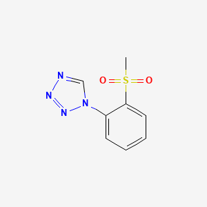 1-[2-(methylsulfonyl)phenyl]-1H-tetrazole