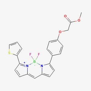 molecular formula C22H17BF2O3S B1147954 BODIPY TR 甲基酯 CAS No. 150152-63-9