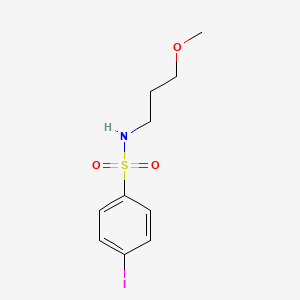 4-iodo-N-(3-methoxypropyl)benzenesulfonamide