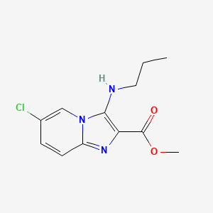 Methyl 6-chloro-3-(propylamino)imidazo[1,2-a]pyridine-2-carboxylate