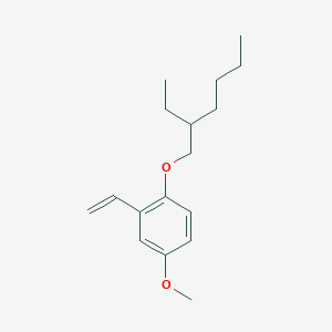 molecular formula C51H72O6X2 B1147996 Poly[2-methoxy-5-(2-ethylhexyloxy)-1,4-phenylenevinylene] CAS No. 138184-36-8