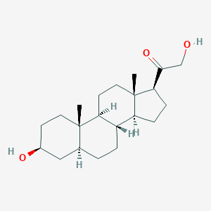 molecular formula C21H34O3 B114800 3β,5α-TETRAHYDRODEOSOXYCORTICOSTERON 