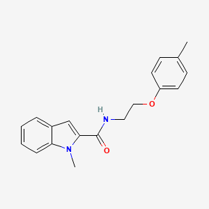 1-methyl-N-[2-(4-methylphenoxy)ethyl]-1H-indole-2-carboxamide