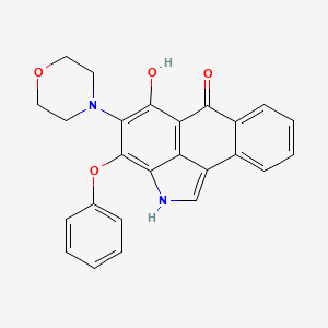 5-hydroxy-4-morpholino-3-phenoxynaphtho[1,2,3-cd]indol-6(2H)-one