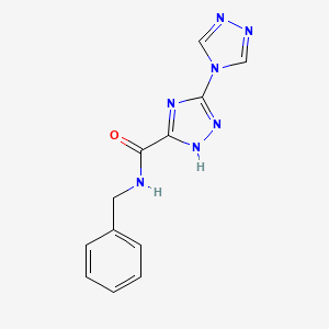 N-benzyl-2H-3,4'-bi-1,2,4-triazole-5-carboxamide