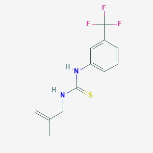 1-(2-Methylprop-2-en-1-yl)-3-[3-(trifluoromethyl)phenyl]thiourea