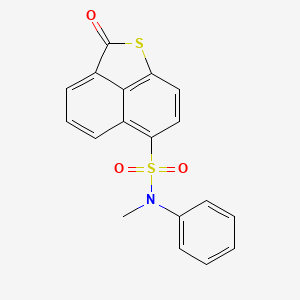 N-methyl-2-oxo-N-phenyl-2H-naphtho[1,8-bc]thiophene-6-sulfonamide