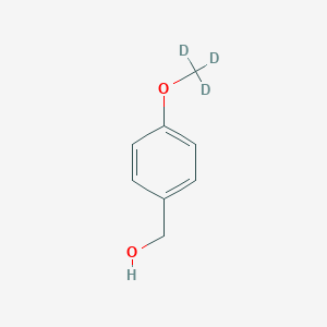 molecular formula C8H7D3O2 B1148064 (4-(METHOXY-D3)PHENYL)METHANOL CAS No. 14629-71-1