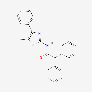 N-(5-methyl-4-phenyl-1,3-thiazol-2-yl)-2,2-diphenylacetamide