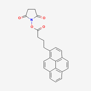 B1148070 2,5-Dioxopyrrolidin-1-YL 4-(pyren-1-YL)butanoate CAS No. 97427-71-9