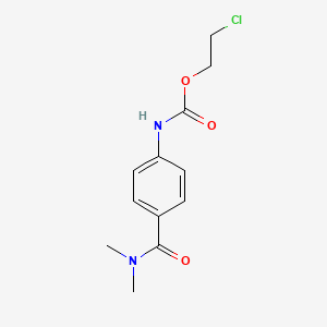 2-Chloroethyl [4-(dimethylcarbamoyl)phenyl]carbamate