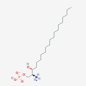 molecular formula C₂₀H₄₄NO₅P B1148085 (2S,3R)-2-氮杂阳离子基-3-羟基二十碳酰氢磷酸 CAS No. 436846-91-2