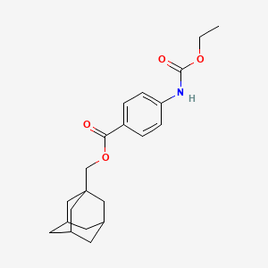 1-Adamantylmethyl 4-[(ethoxycarbonyl)amino]benzoate