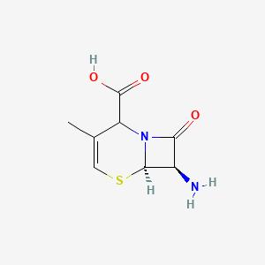 molecular formula C₈H₁₀N₂O₃S B1148142 (7R)-7-氨基-3-甲基头孢烯-2-烯-4-羧酸 CAS No. 56487-68-4