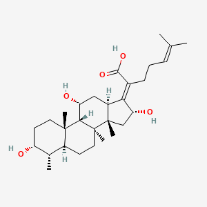 molecular formula C₂₉H₄₆O₅ B1148143 16-表去乙酰化富西地酸 CAS No. 5951-83-7