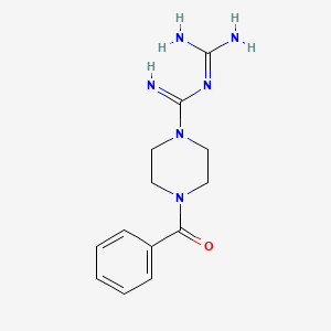 N''-[(4-benzoylpiperazino)(imino)methyl]guanidine